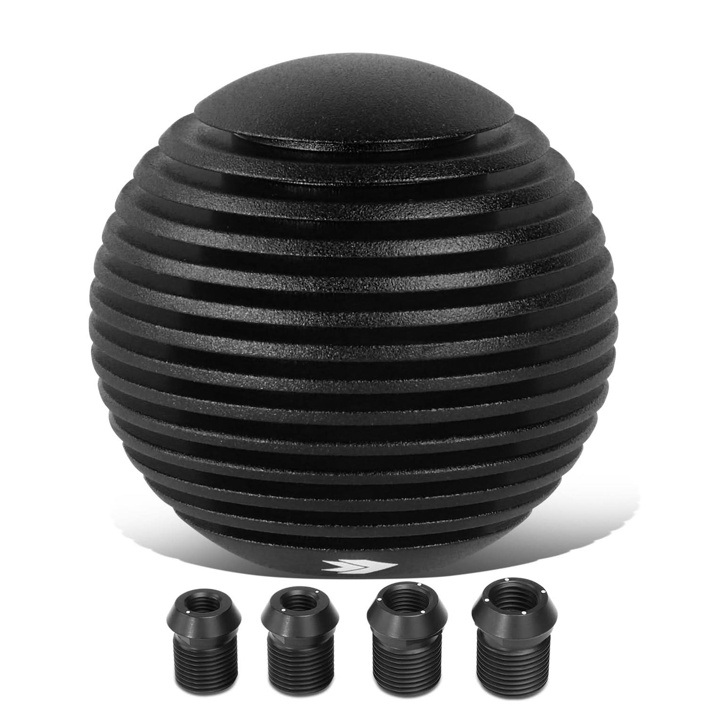 Heatsink Style Ball Shift Knob - 50MM - Black