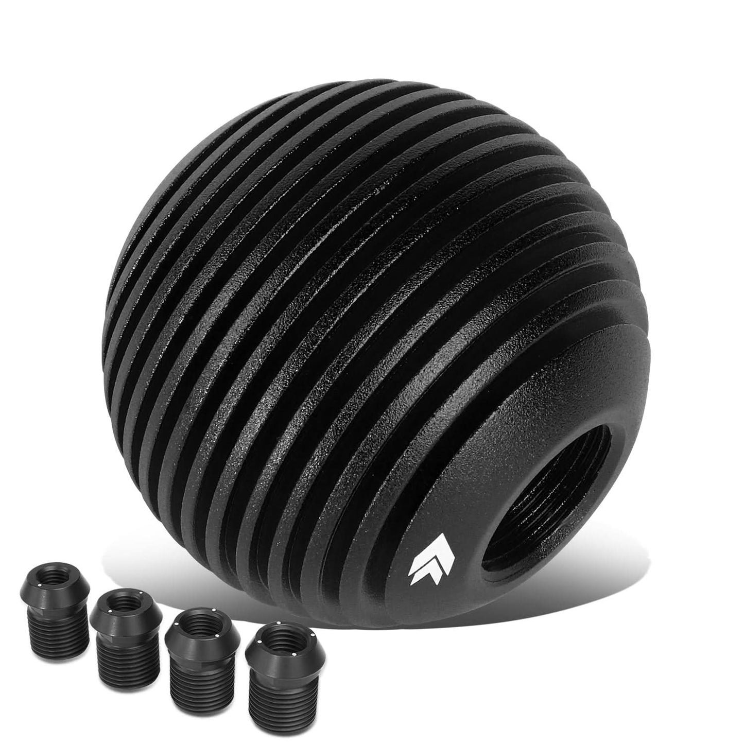 Heatsink Style Ball Shift Knob - 50MM - Black
