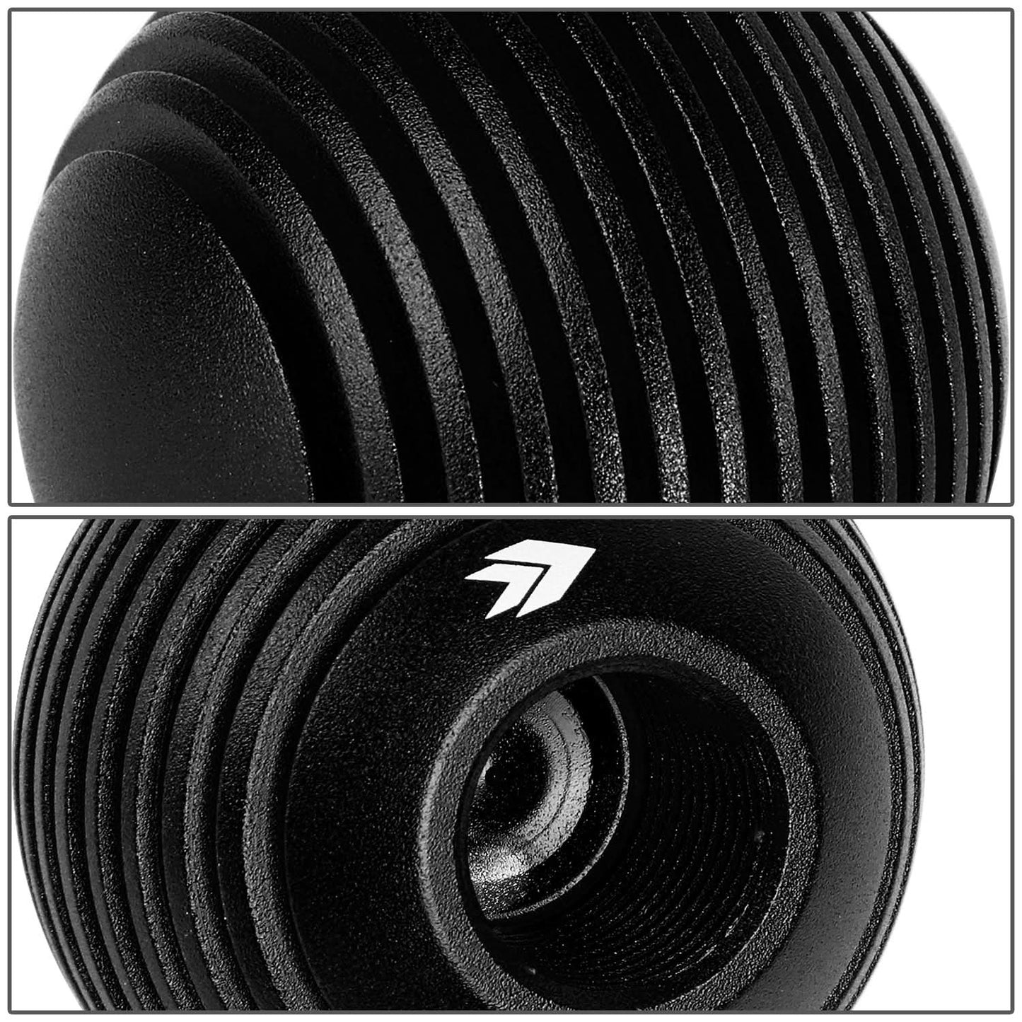 Heatsink Style Ball Shift Knob - 50MM - Black