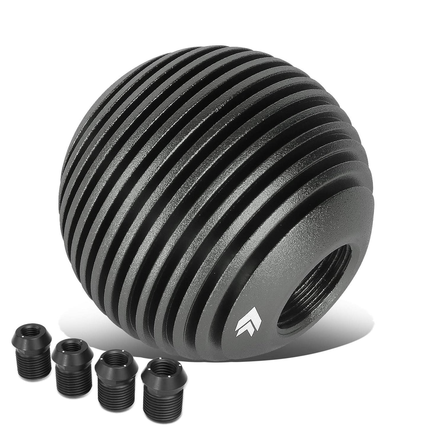 Heatsink Style Ball Shift Knob - 50MM - Gunmetal