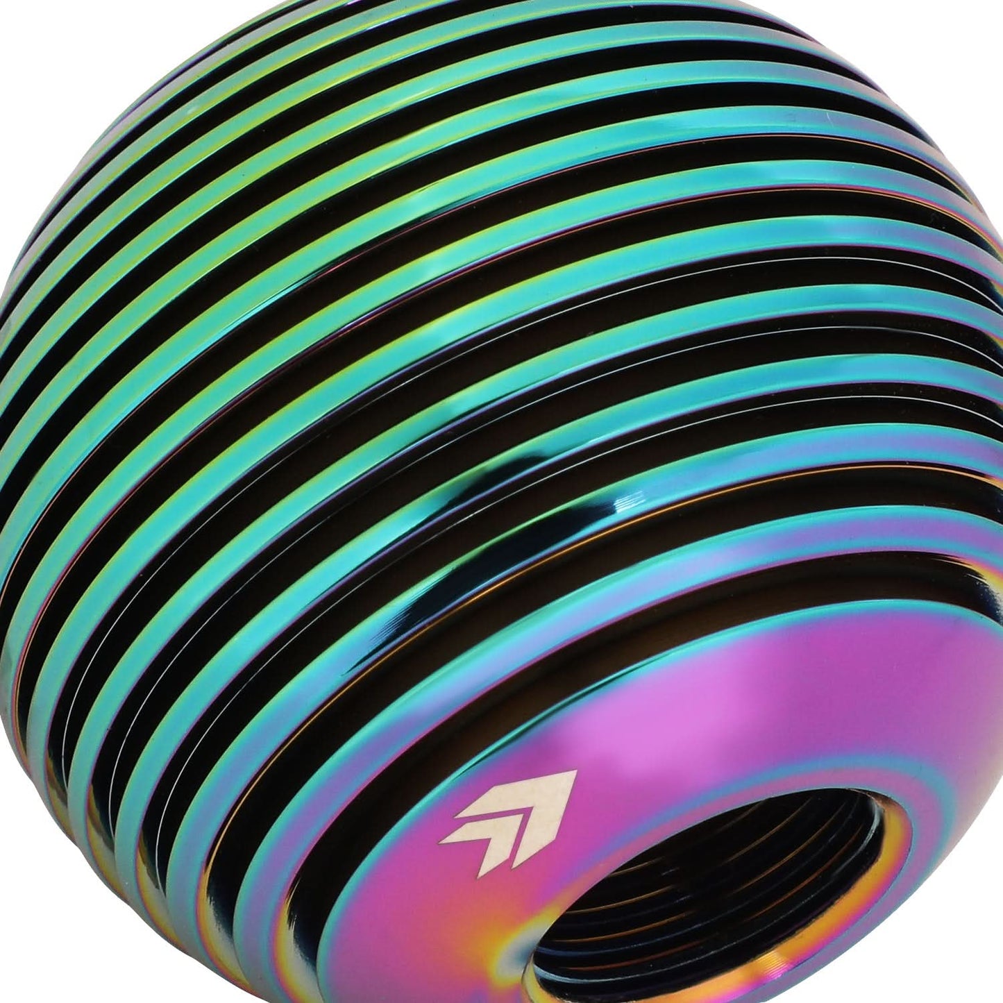 Heatsink Style Ball Shift Knob - 50MM - Neo Chrome