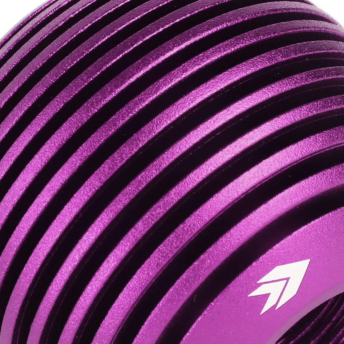 Heatsink Style Ball Shift Knob - 50MM Purple Polyurethane