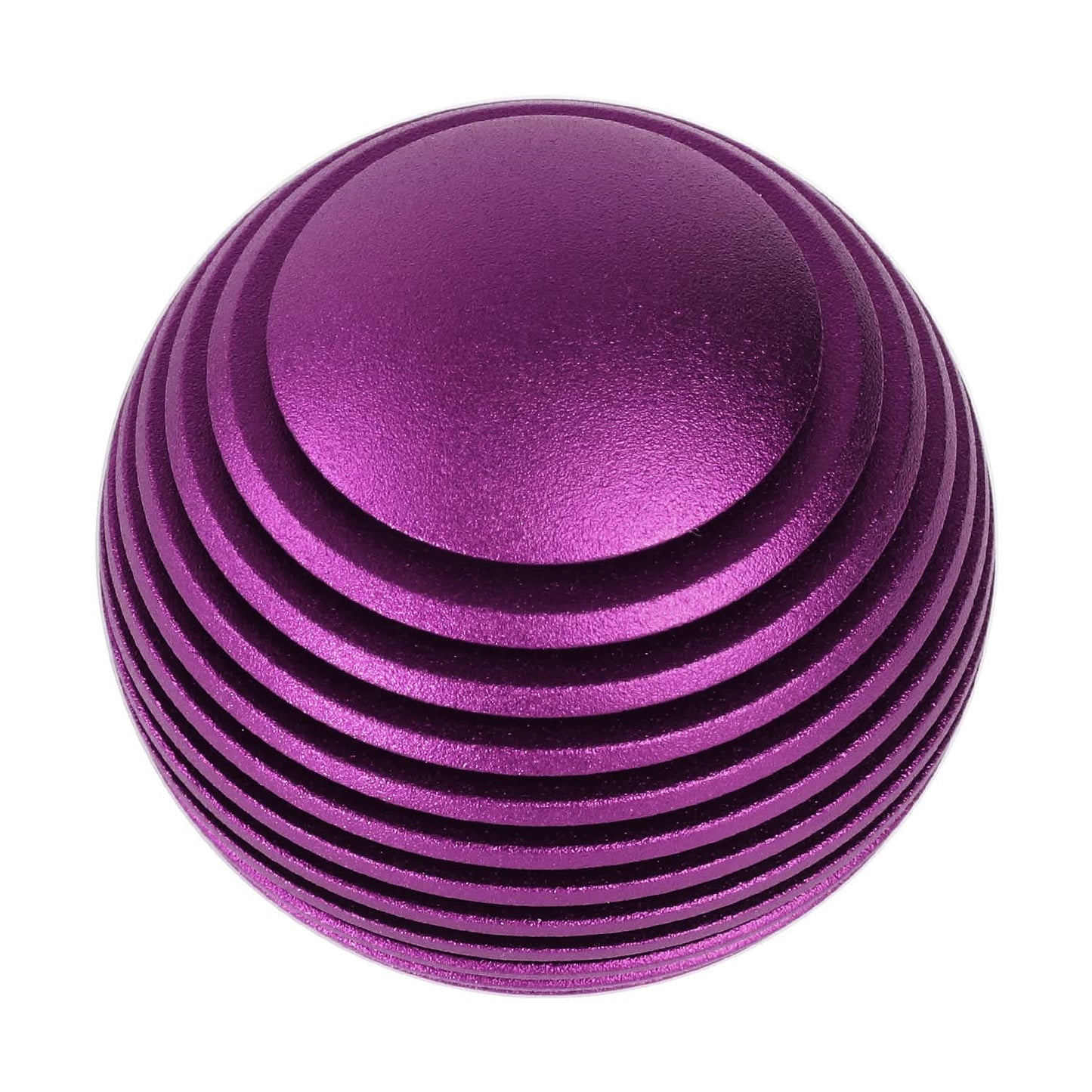 Heatsink Style Ball Shift Knob - 50MM Purple Polyurethane