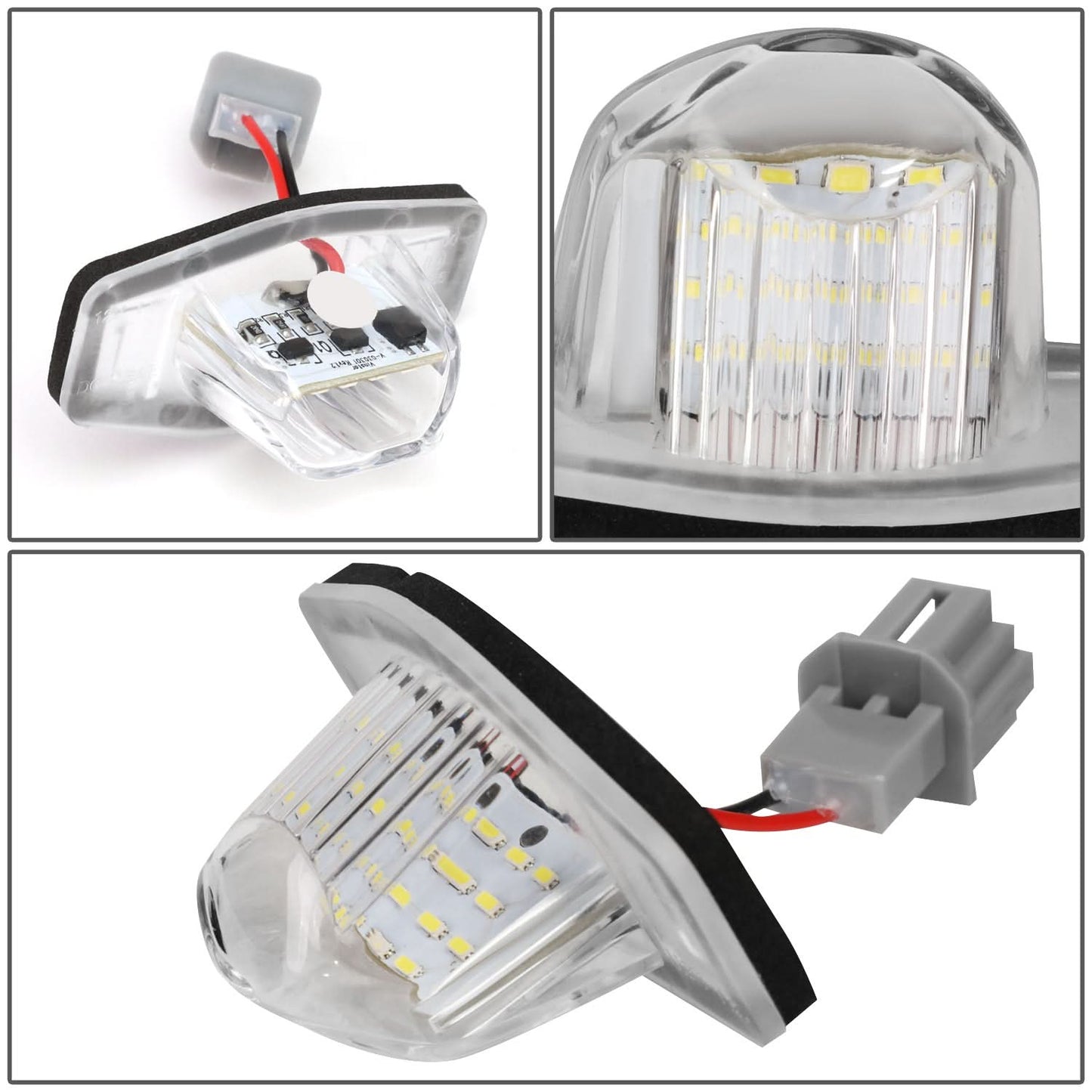 Multi-Year Honda LED License Plate Lamp - White