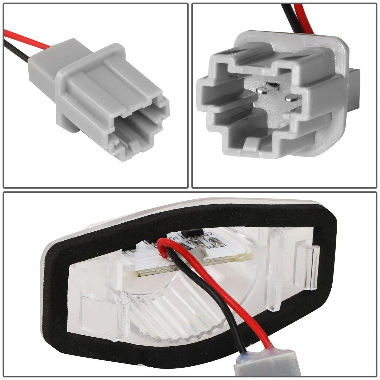 Multi-Year Honda LED License Plate Lamp - White