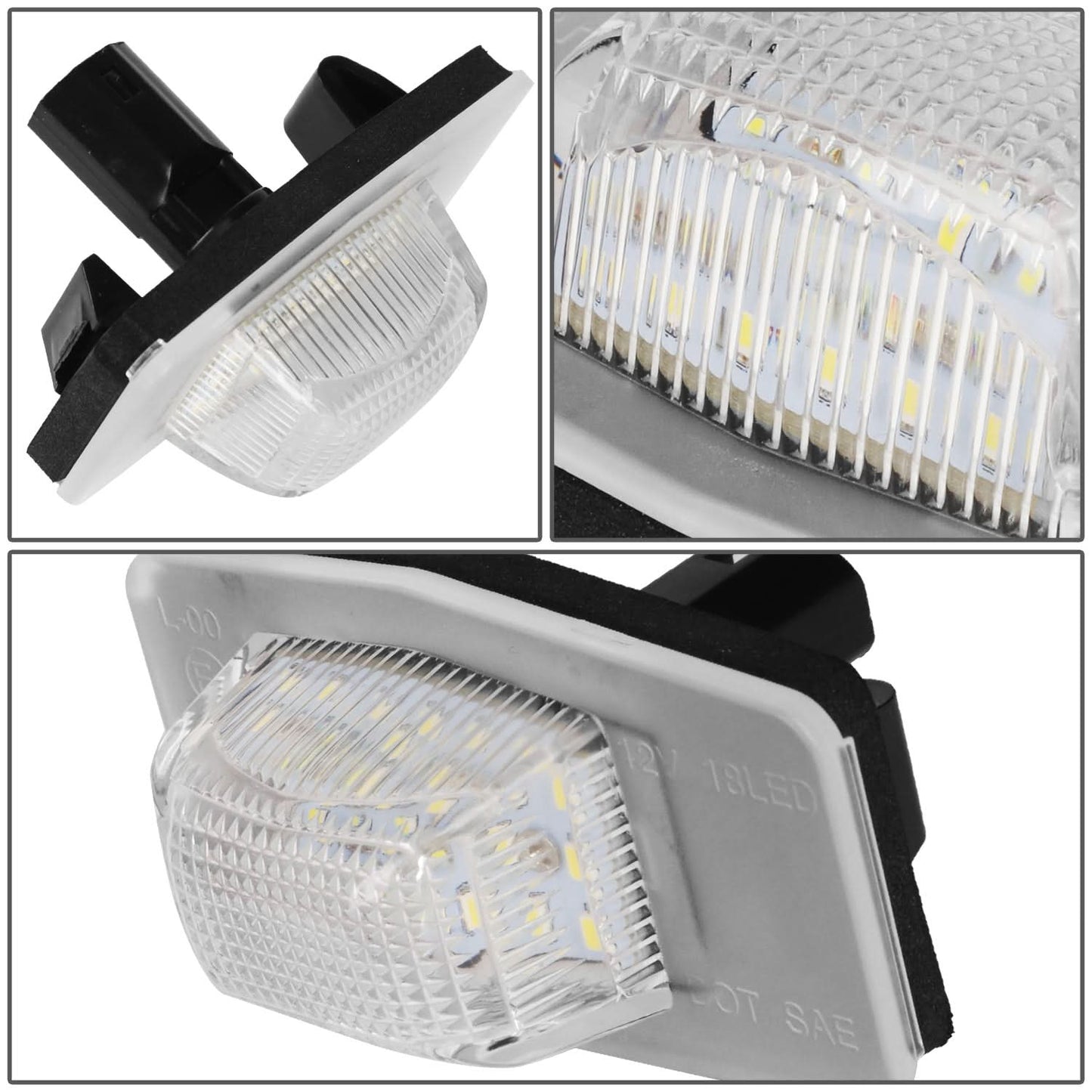 LED License Plate Lamp - Multiple Mazda Ford Mercury Models