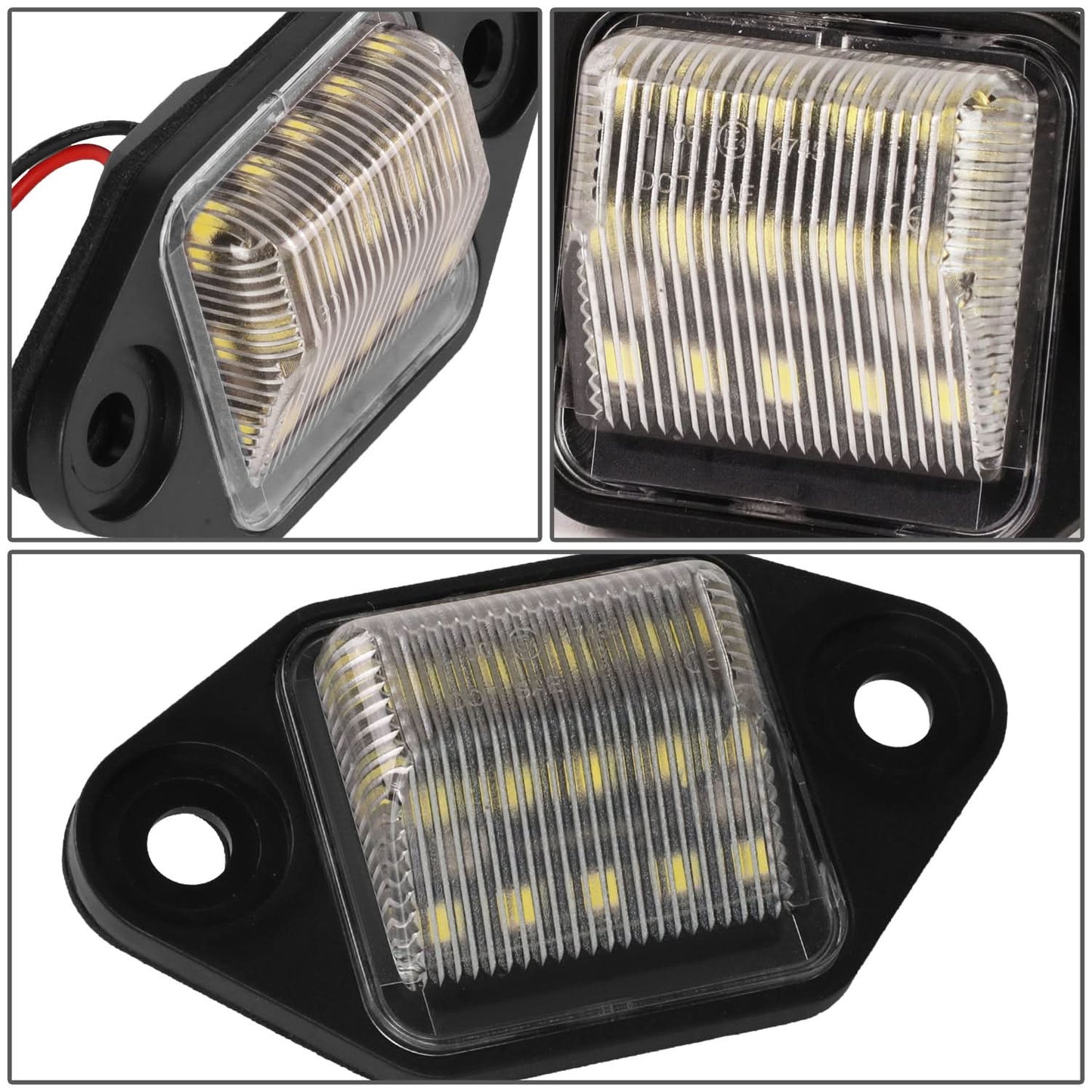 99-14 Ford E-150/E-250/E-350/E-450 White LED License Plate Lamp