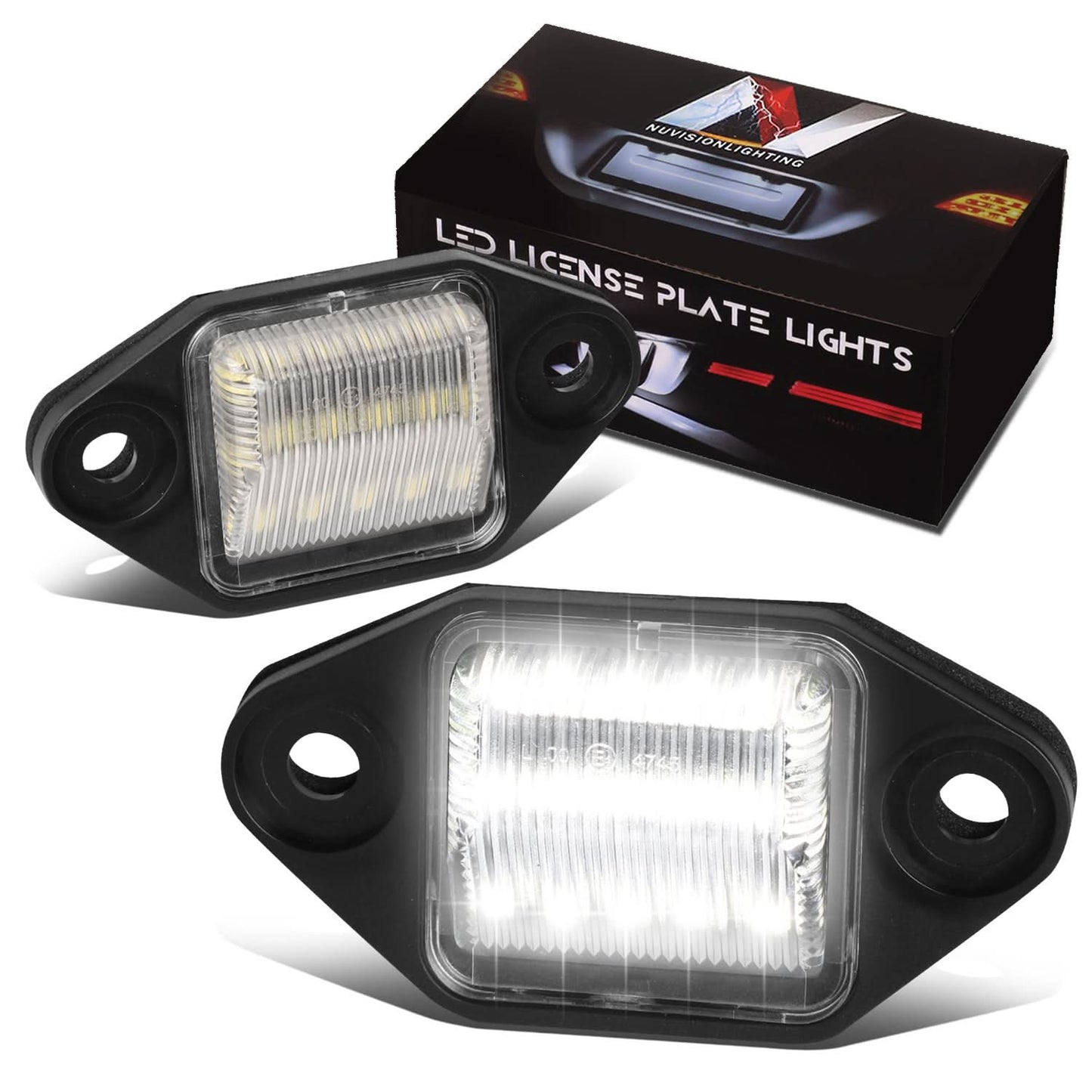 99-14 Ford E-150/E-250/E-350/E-450 White LED License Plate Lamp