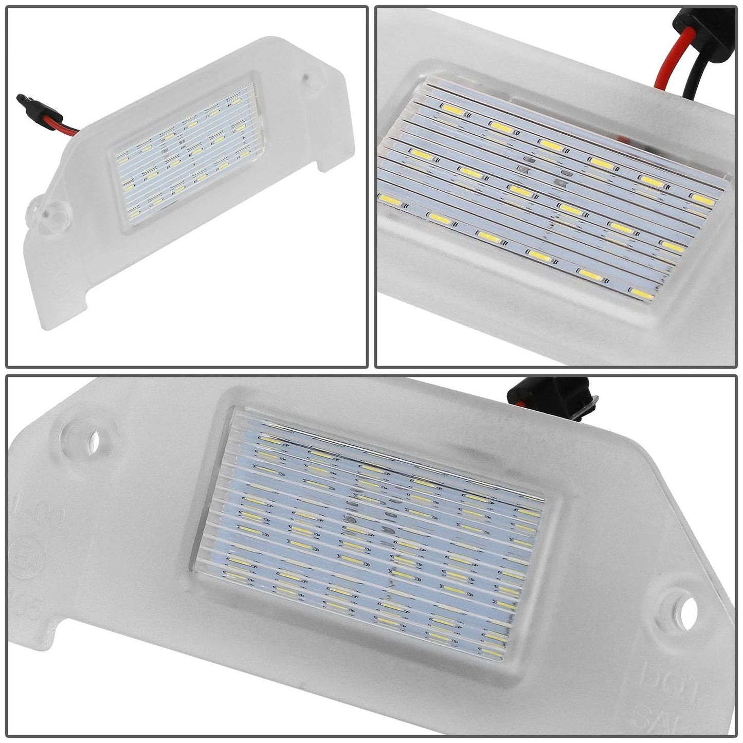 LED License Plate Lamp for Chrysler 300/Sebring Dodge Dart/Challenger/Avenger/Charger/Magnum - White