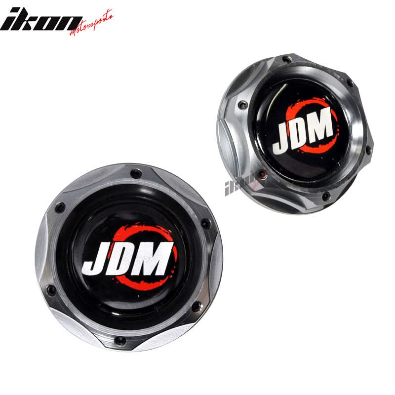 Honda Civic Acura JDM Style Gunmetal Oil Filler Tank Cap Aluminum