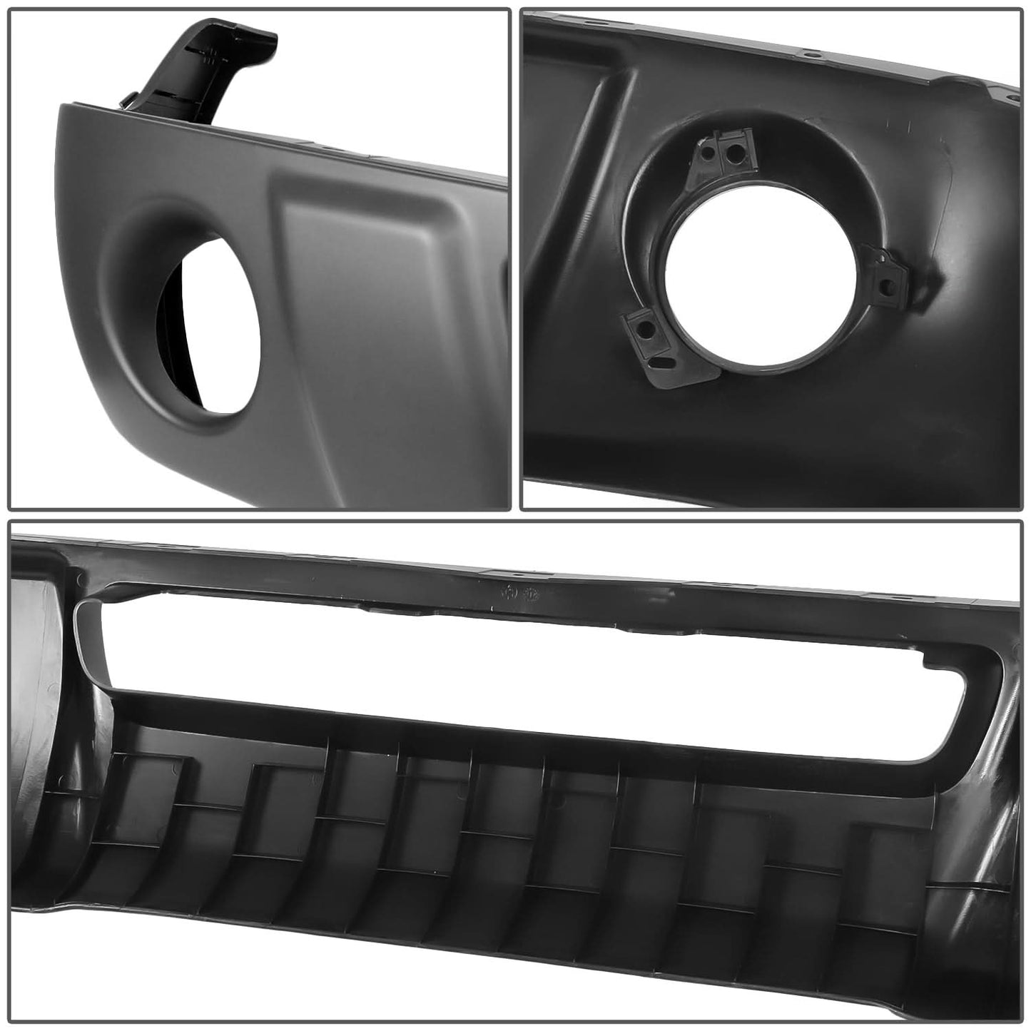 01-03 Ford Ranger Front Lower Bumper Valance w/ Fog Light Cutouts