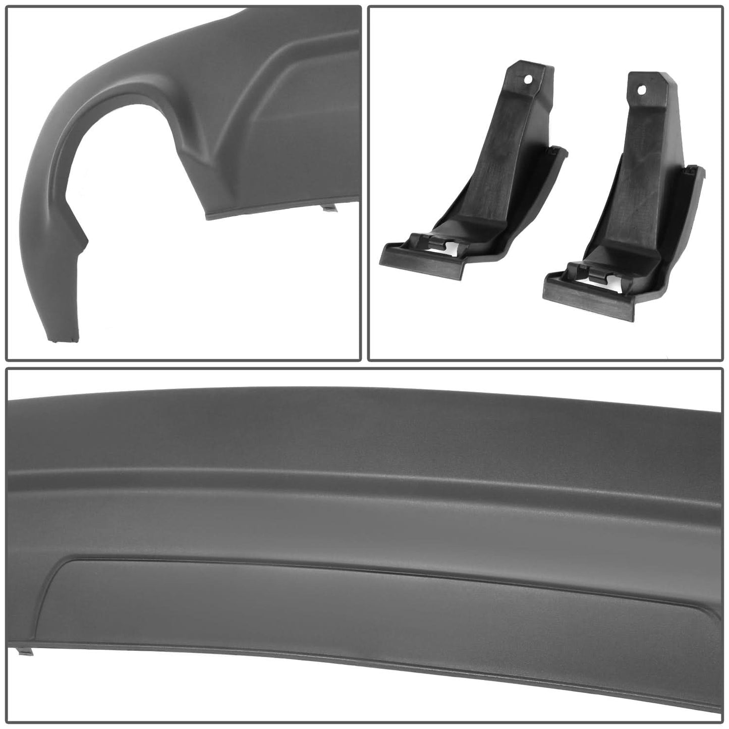 2012-2014 Mercedes C250 Rear Lower Bumper Valance