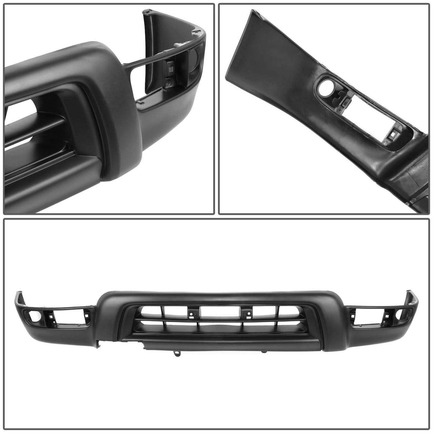 99-02 Toyota 4Runner Front Lower Bumper Valance w/ Air & Fog Holes