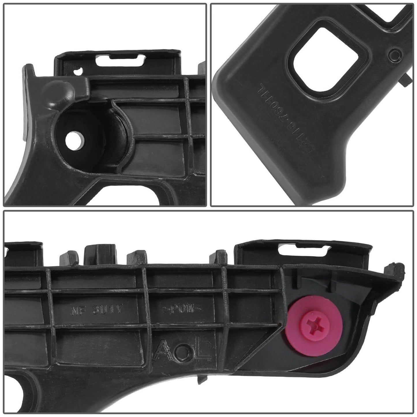 11-17 Lexus CT200H Front Left Bumper Cover Support Bracket