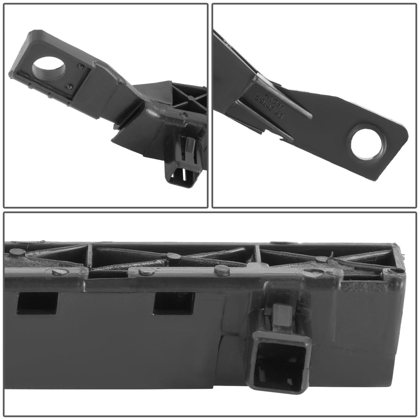 2007-2011 Nissan Versa Front Right Bumper Cover Support Rail