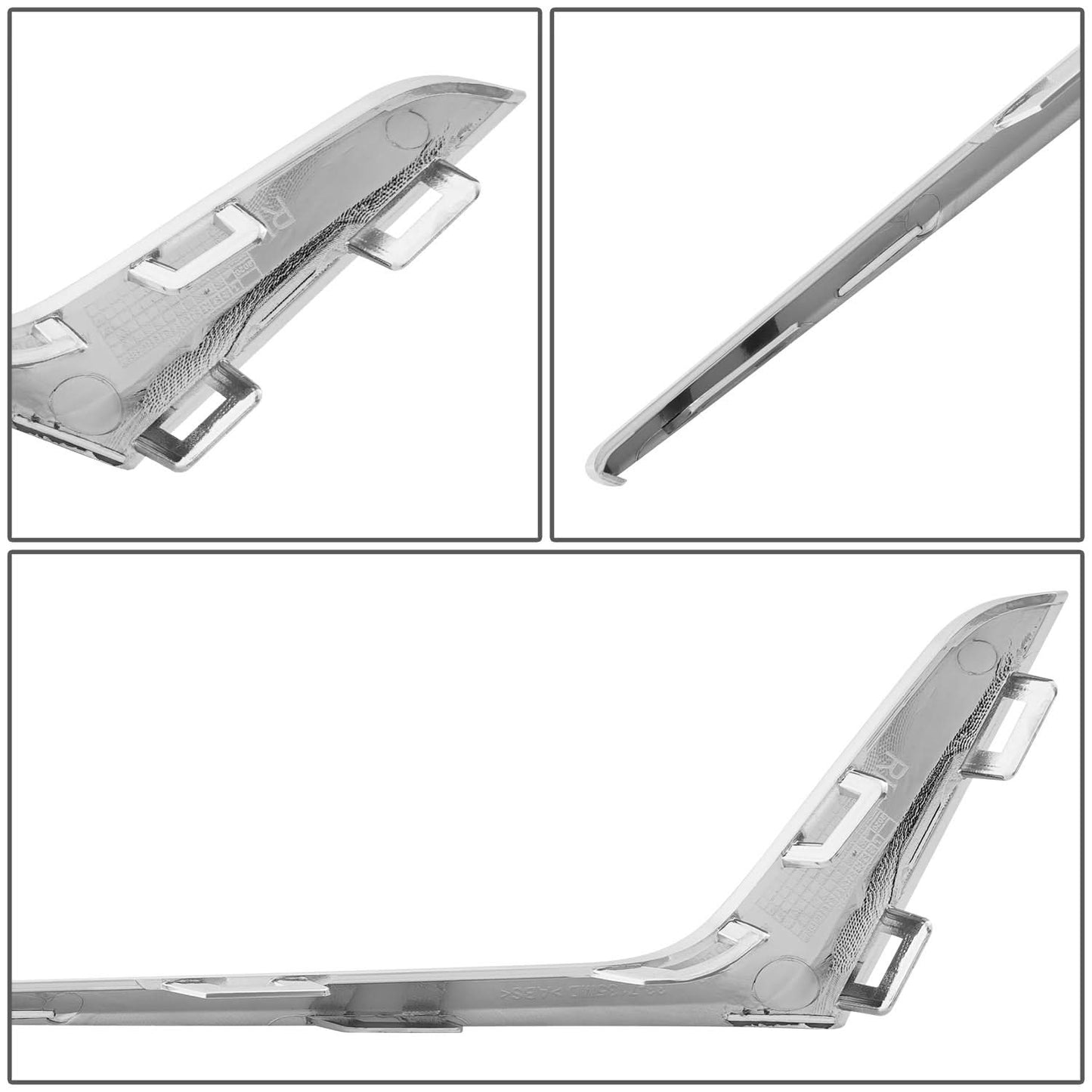 2019-2020 BMW 3 Series Front Bumper Trim RH Chrome