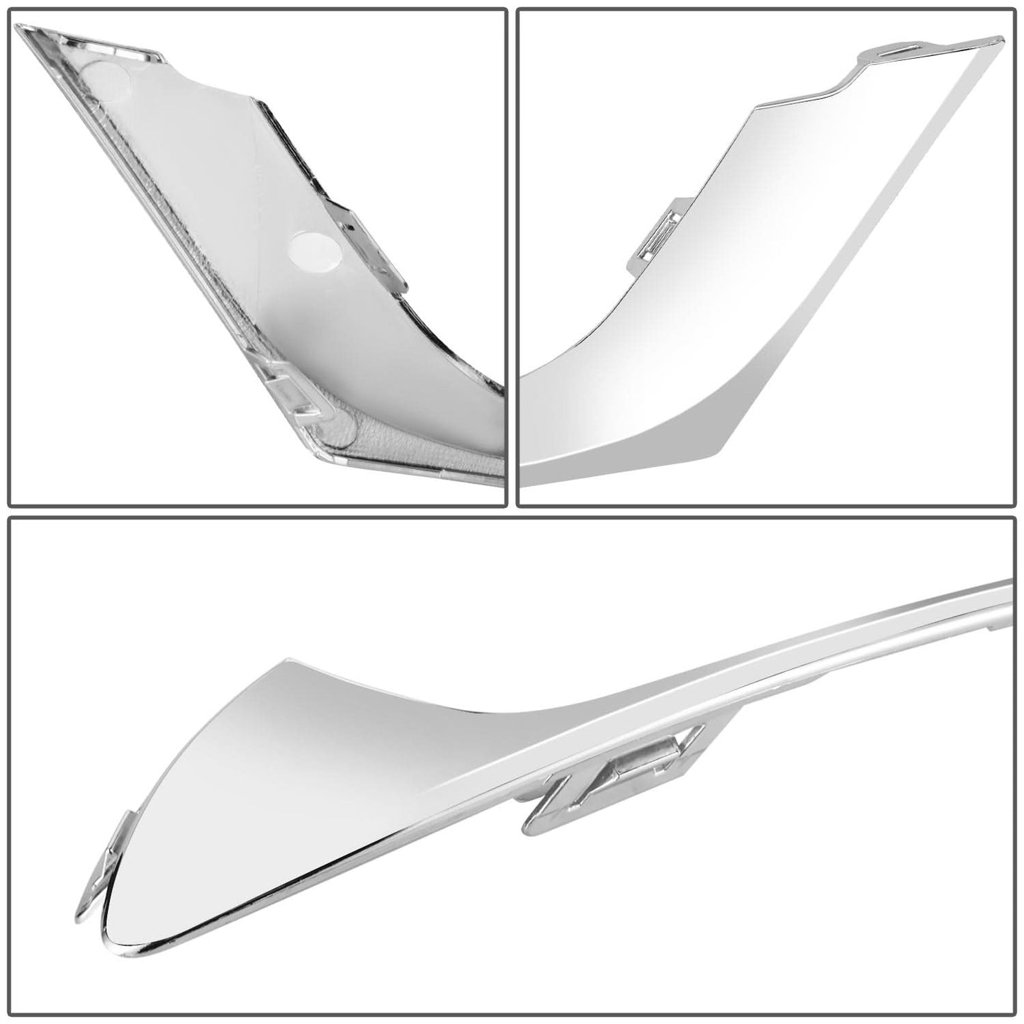 2015-2016 CR200 Right Fog Lamp Trim Chrome Bumper Molding