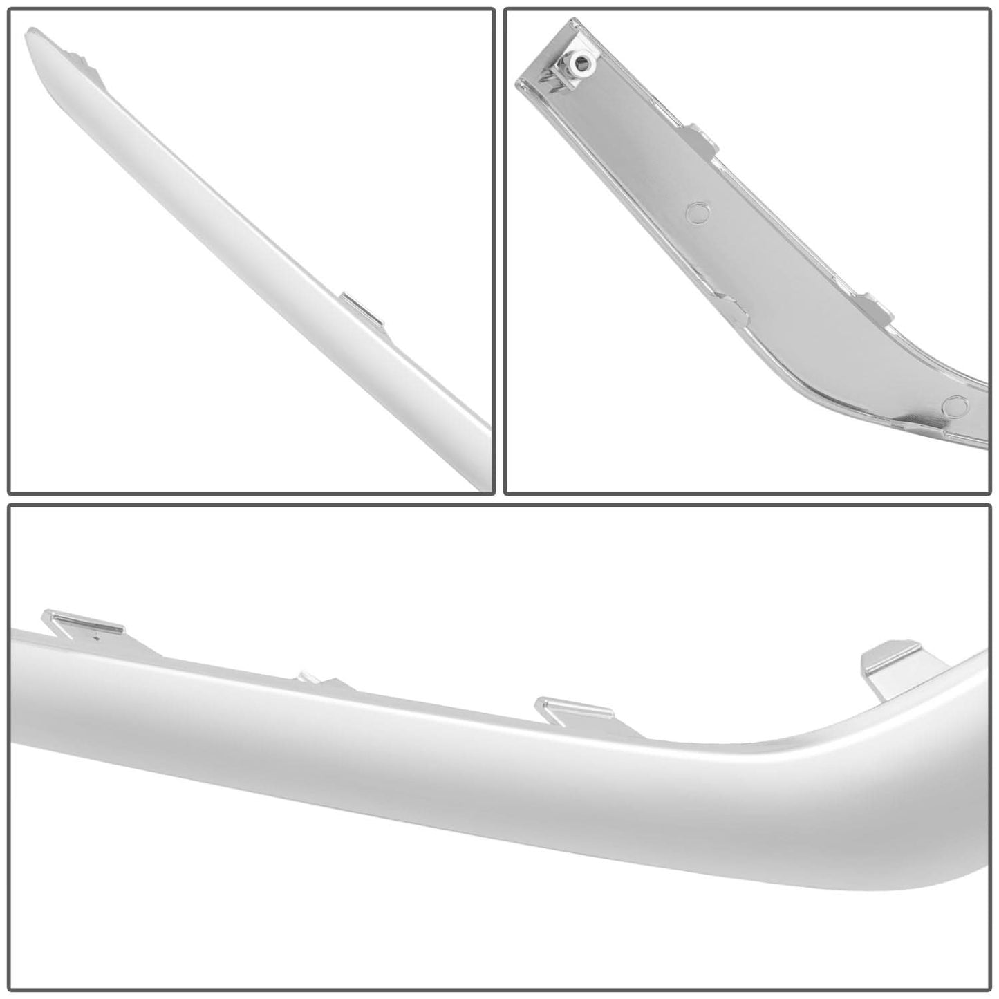 2018+ Hyundai Sonata Front Bumper Trim Molding Lower Right - ABS