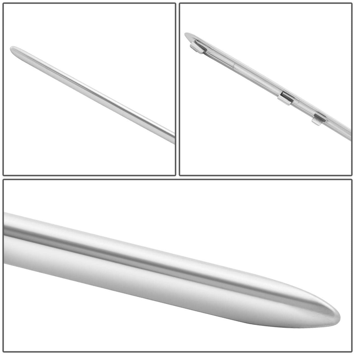 2017-2018 Mercedes E-Class Sedan Front Grille Upper Trim Chrome