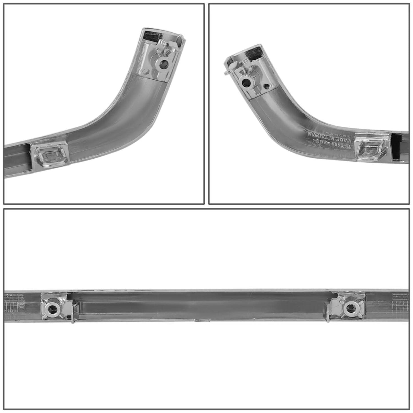 2011+ Mitsubishi Outlander Sport Front Grille Upper Chrome Trim