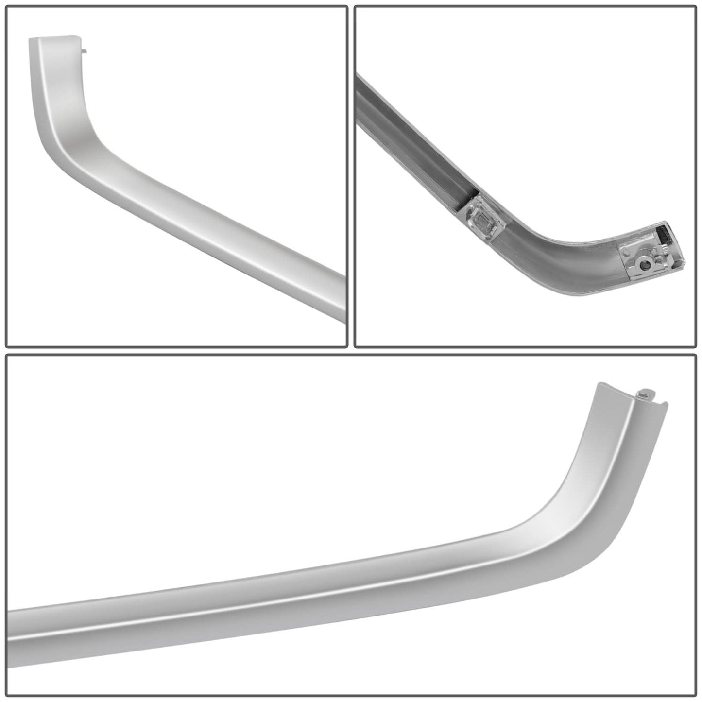 2011+ Mitsubishi Outlander Sport Front Grille Upper Chrome Trim