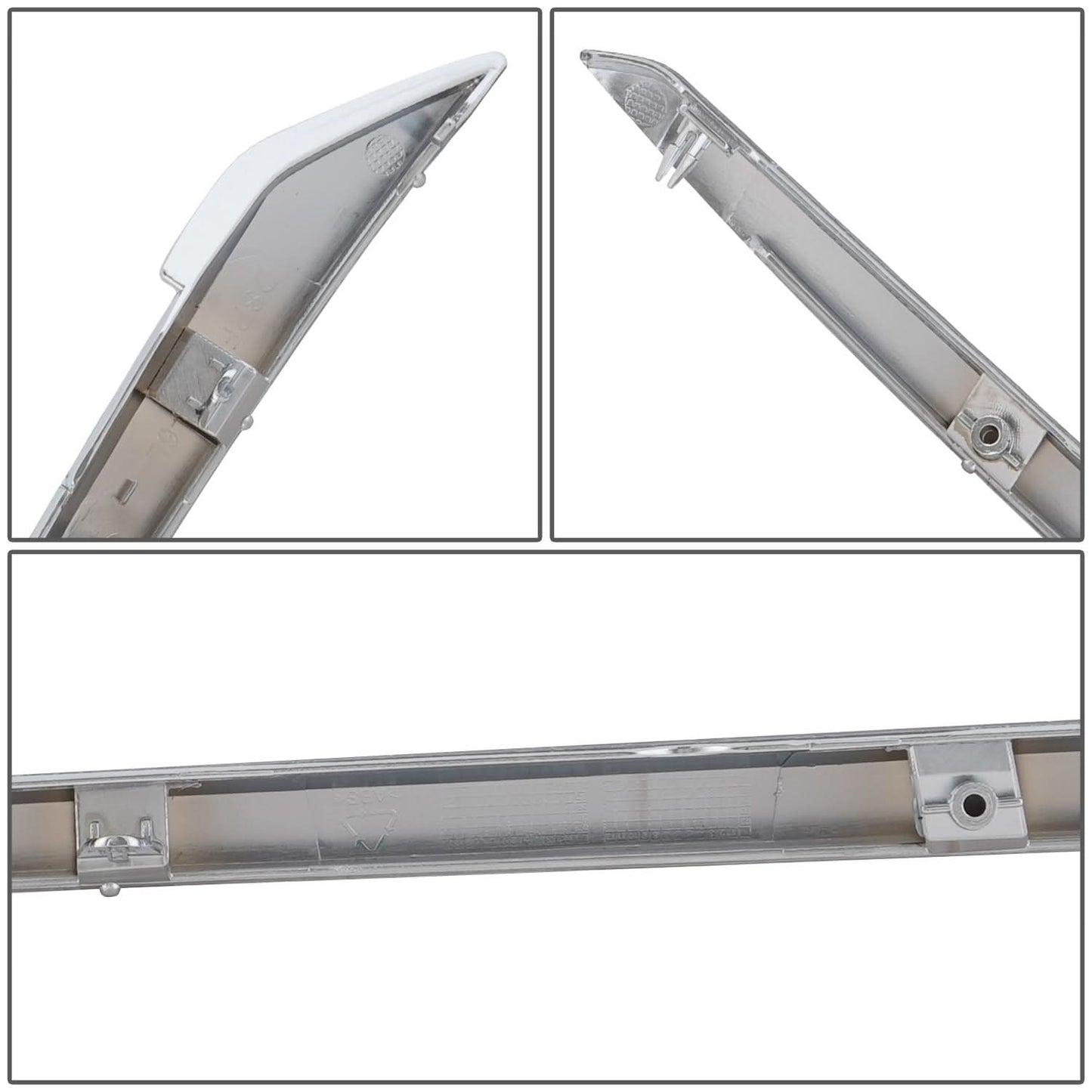 2013+ Nissan Pathfinder Front Bumper Molding Side LH Chrome