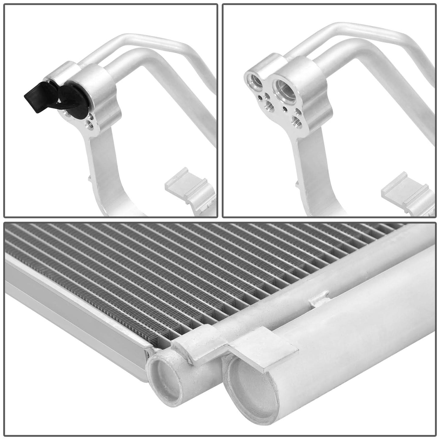 2016-2019 Hyundai Sonata Hybrid AC Condenser Aluminum
