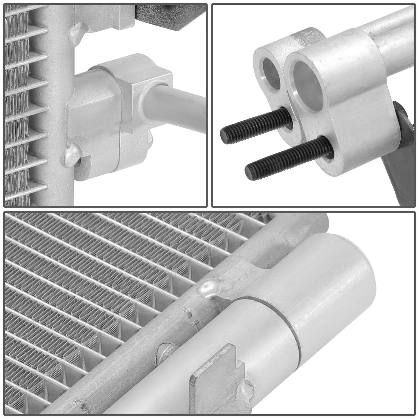 2015-2017 Mini AC Condenser Aluminum