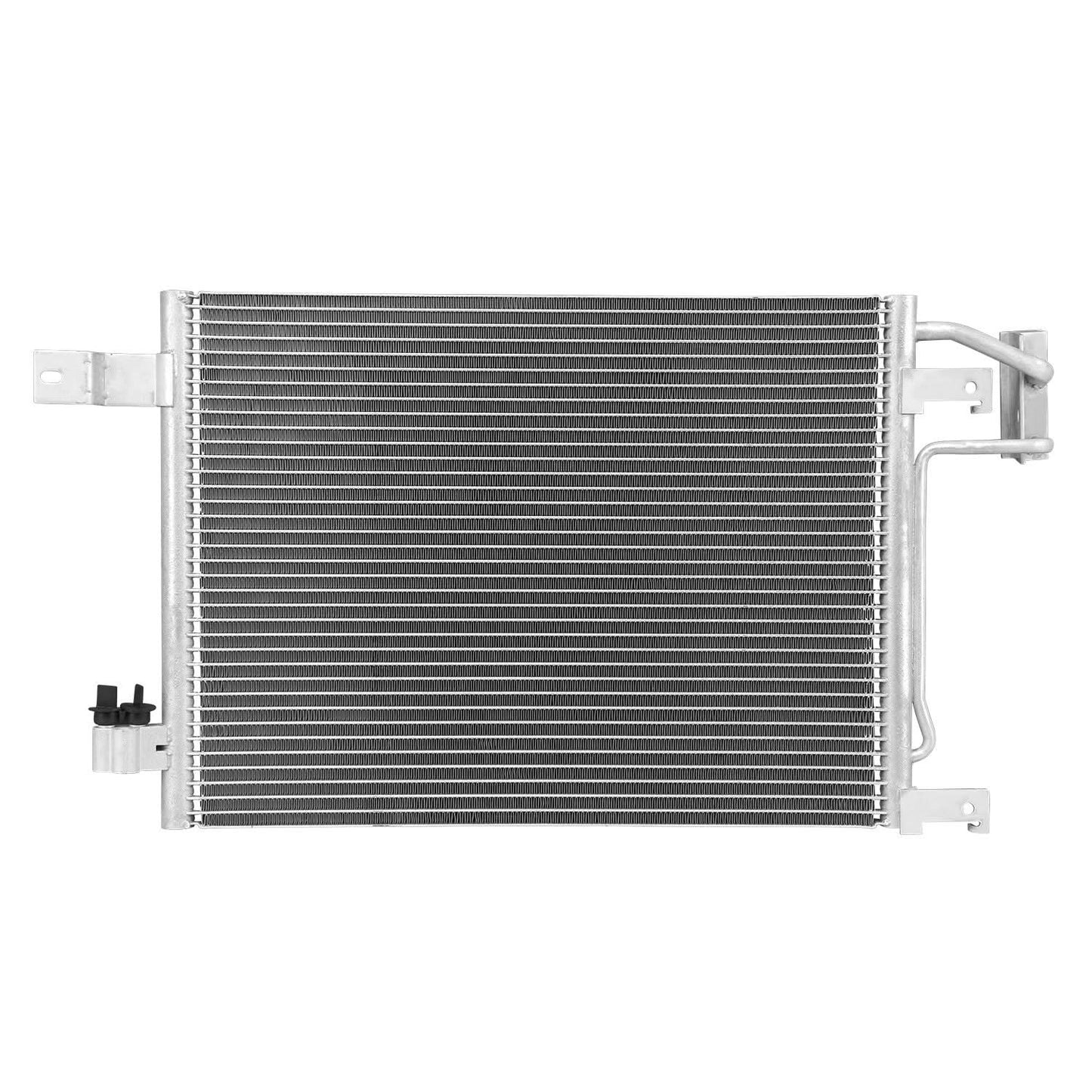 2007-2011 Jeep Wrangler AC Condenser - Manual Transmission - Aluminum