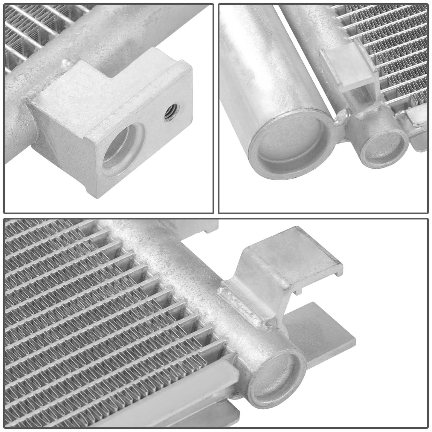 2013-2016 Hyundai Veloster Turbo AC Condenser - Aluminum