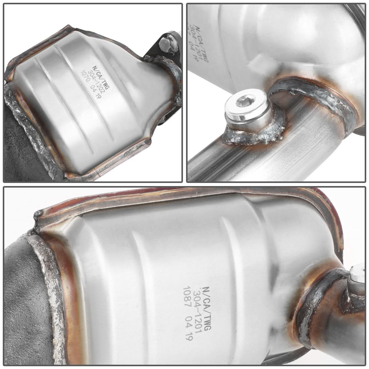 2001-2008 Ford Escape Catalytic Converter - 3.0L Engine Models