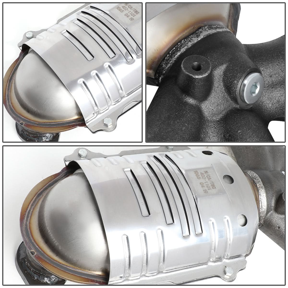 06-11 Hyundai Accent / Kia Rio Catalytic Converter Exhaust Manifold