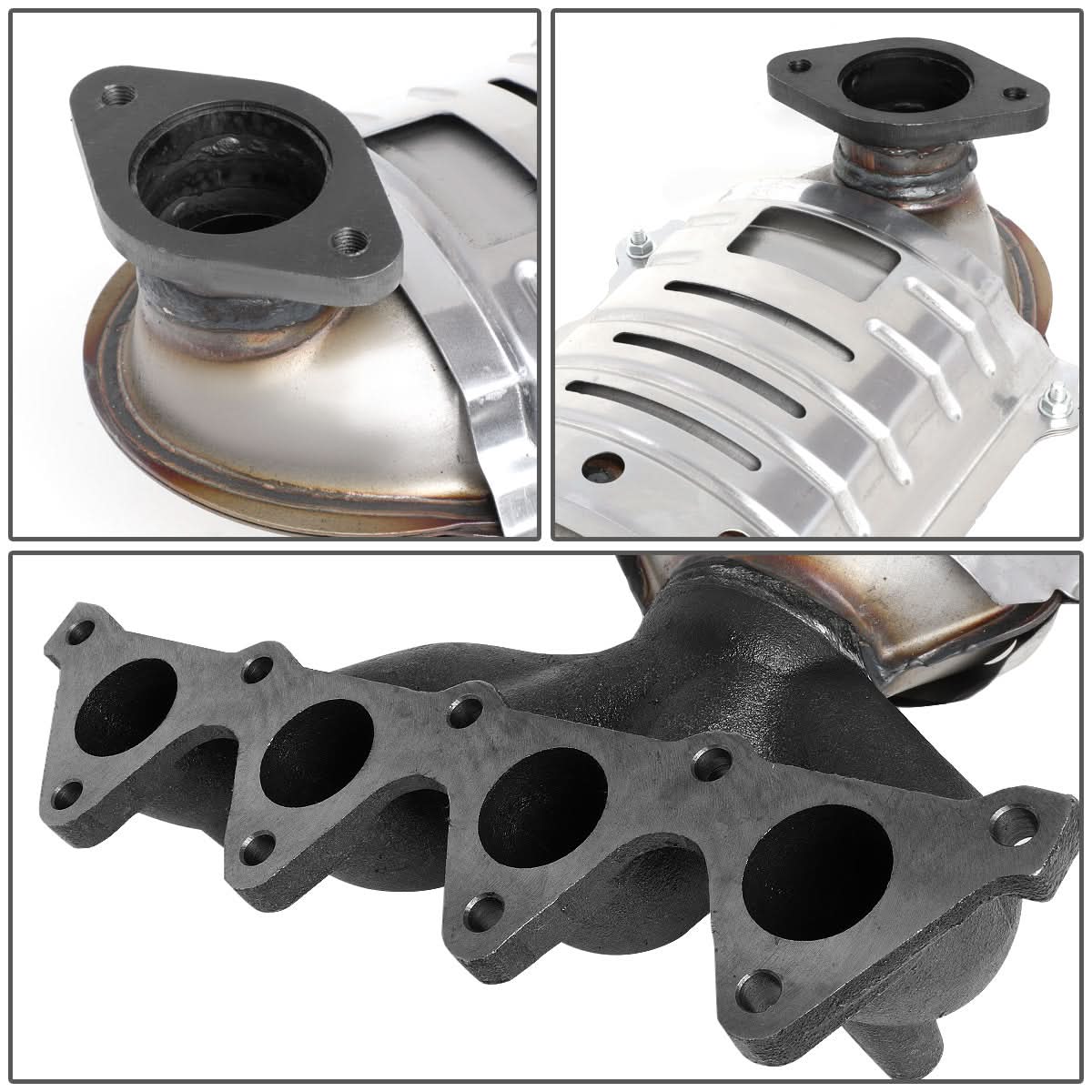 06-11 Hyundai Accent / Kia Rio Catalytic Converter Exhaust Manifold
