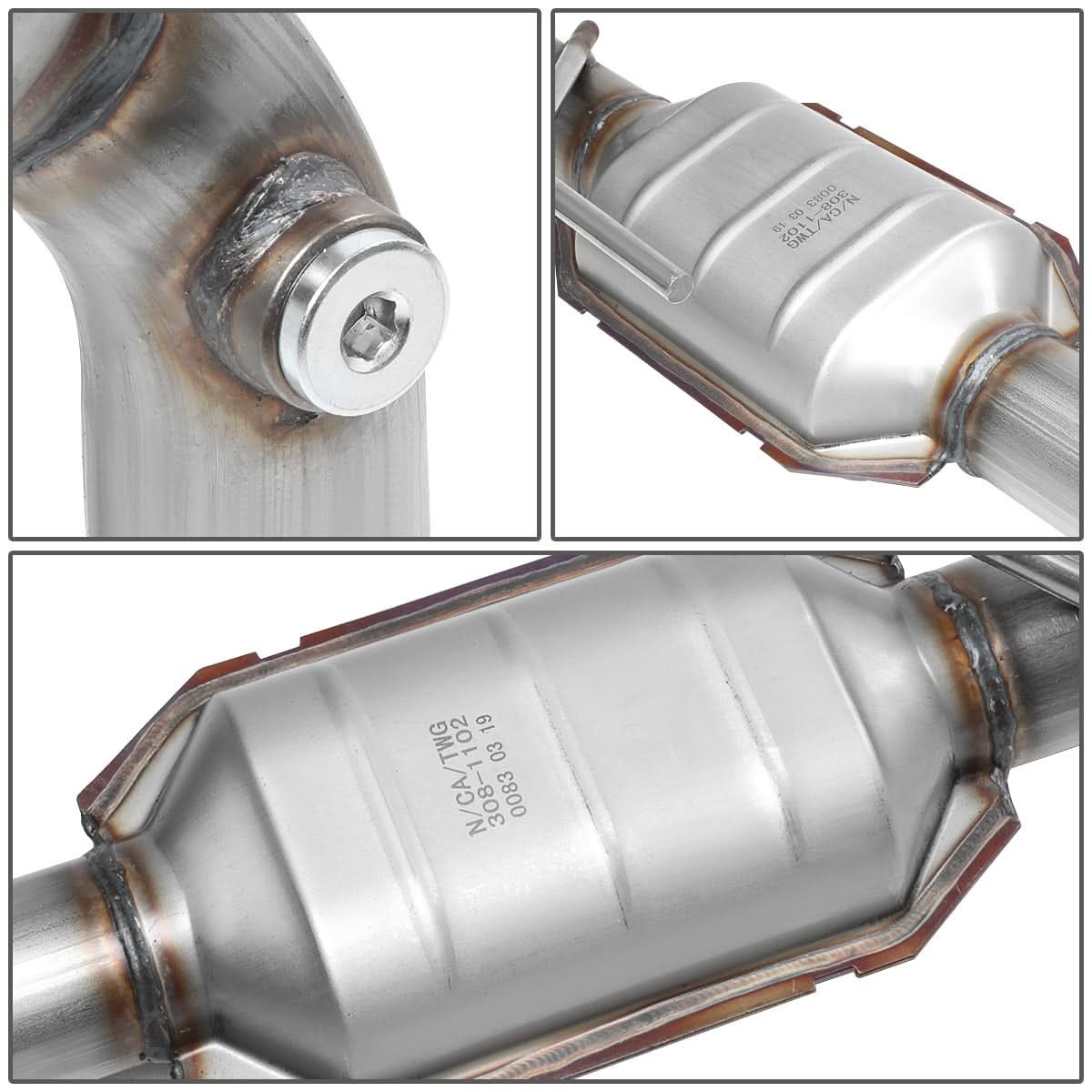 2004-2006 Jeep Wrangler 4.0L Catalytic Converter Y-Pipe
