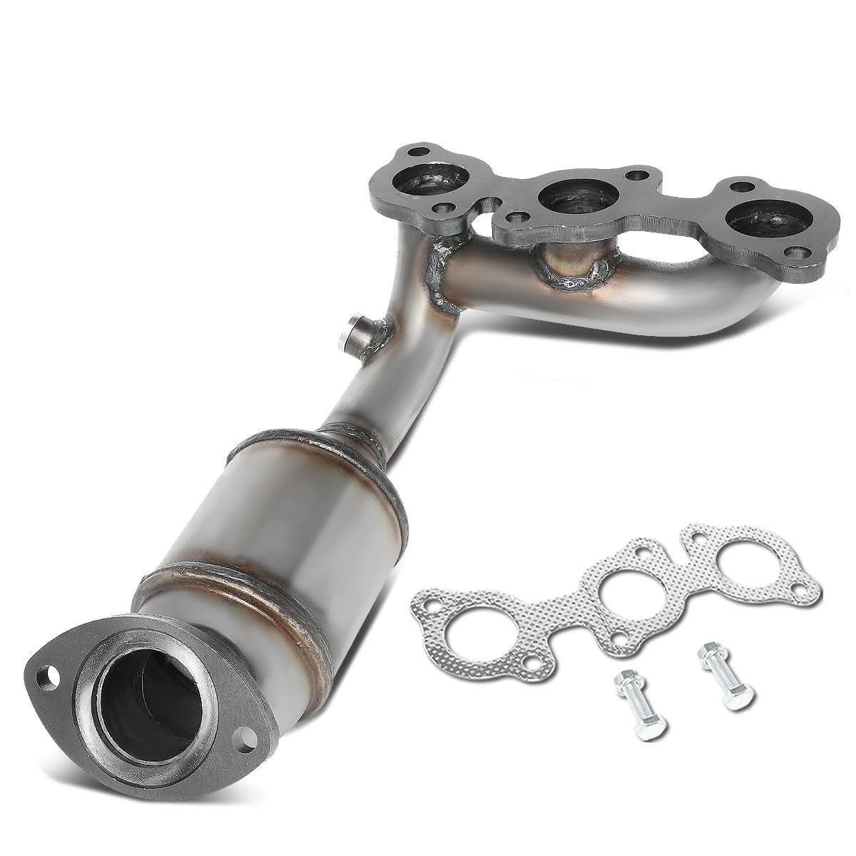 04-07 Toyota Highlander Left Catalytic Converter AWD 3.3L V6
