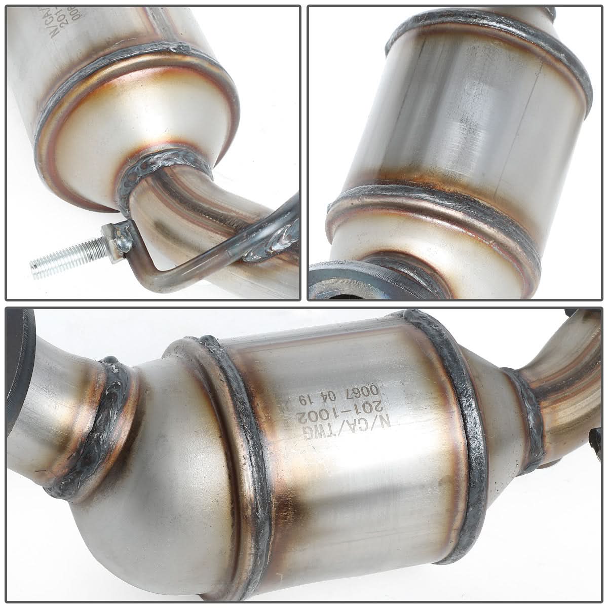 04-07 Toyota Highlander Right Catalytic Converter AWD 3.3L V6