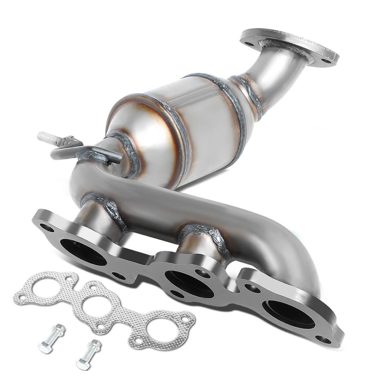 04-07 Toyota Highlander Right Catalytic Converter AWD 3.3L V6