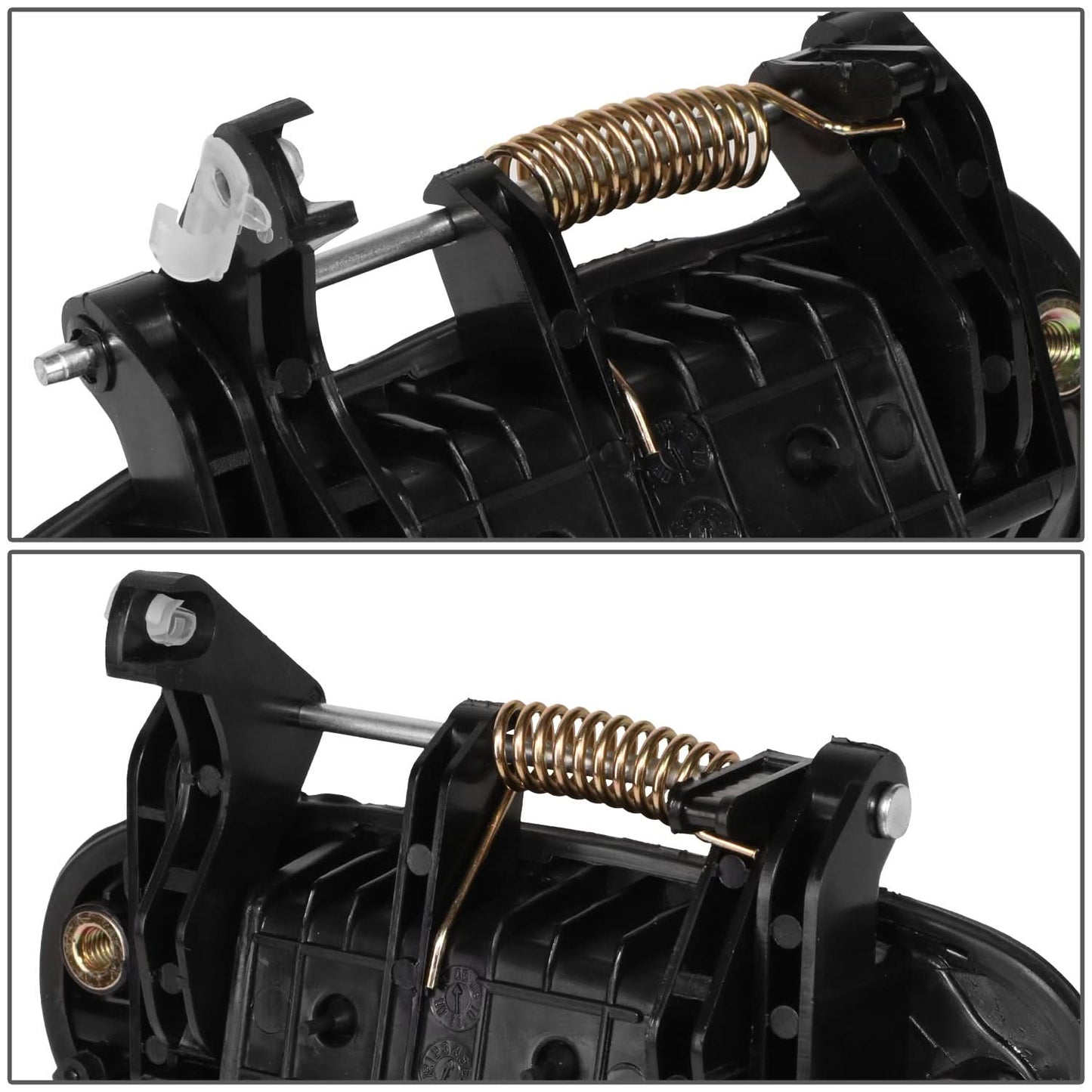 04-08 Chevrolet Aveo Door Pull Handle - Rear Left Textured Black