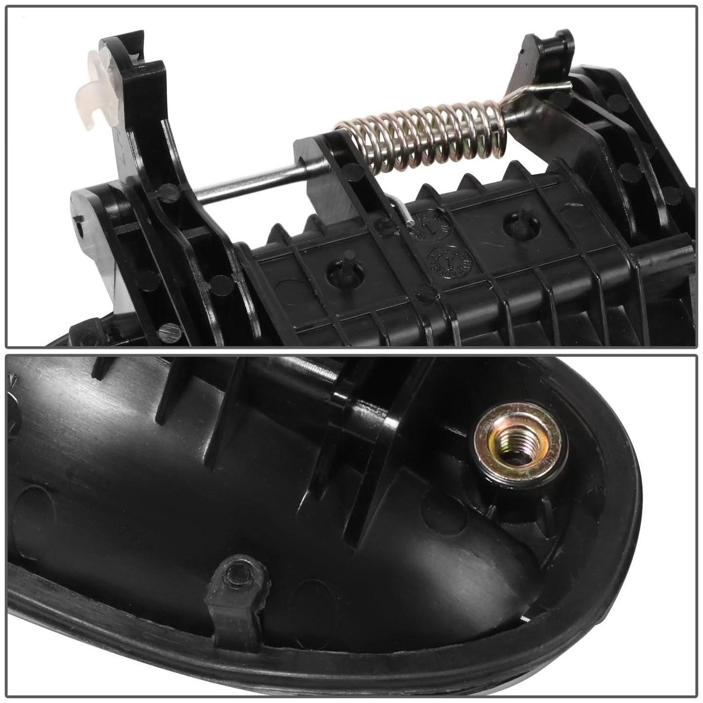 04-06 Chevrolet Aveo Rear Left Door Pull Handle - Smooth Black