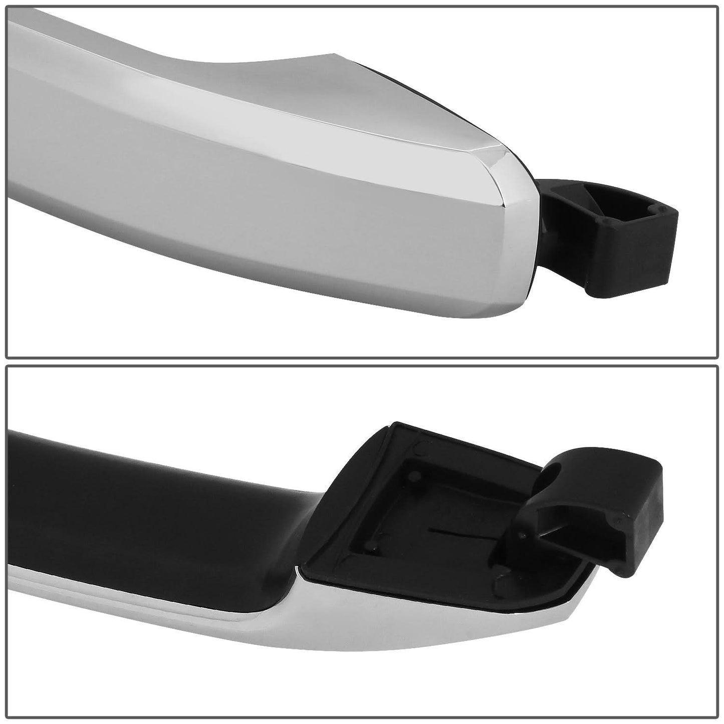 14-18 Chevrolet Silverado 1500 Crew Cab Rear Door Pull Handle Chrome