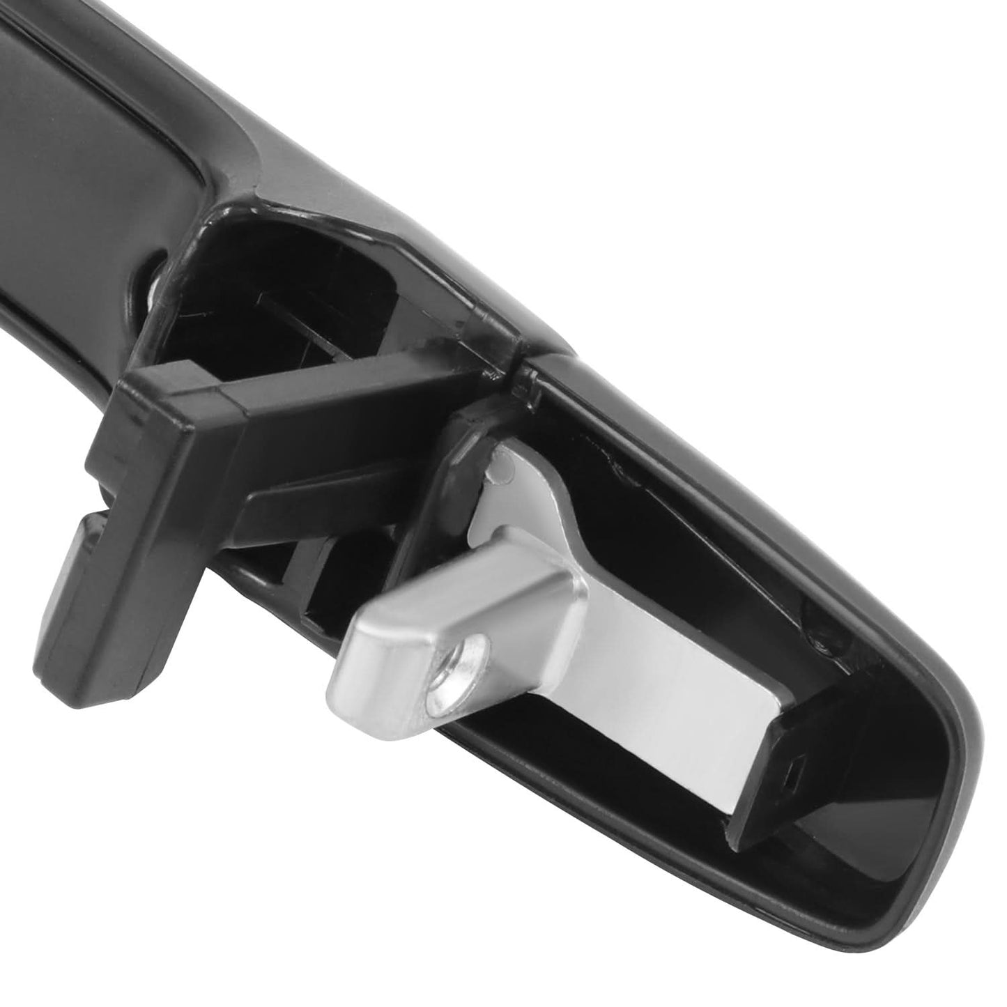 08-17 Mitsubishi Lancer Door Pull Handle Rear Left w/ Primed Cover