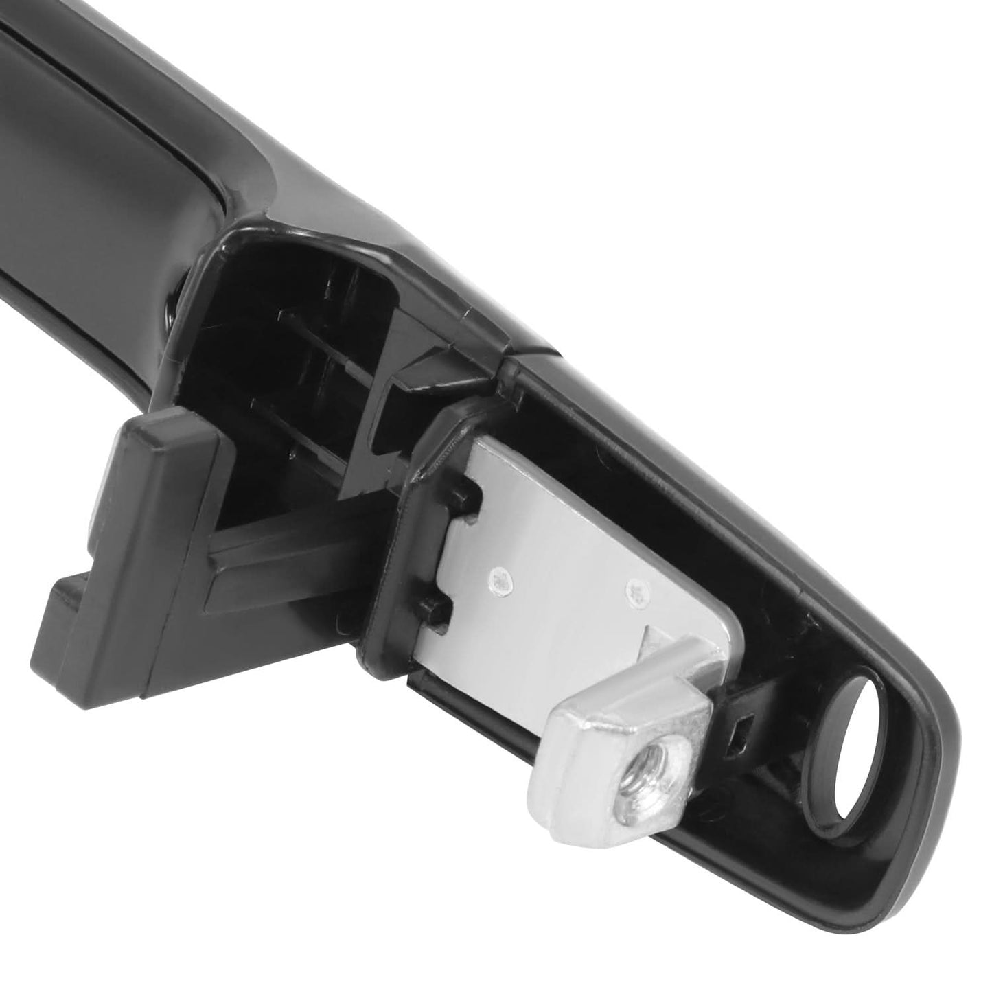08-17 Mitsubishi Lancer Door Pull Handle w/ Cover & Key Hole Front Right