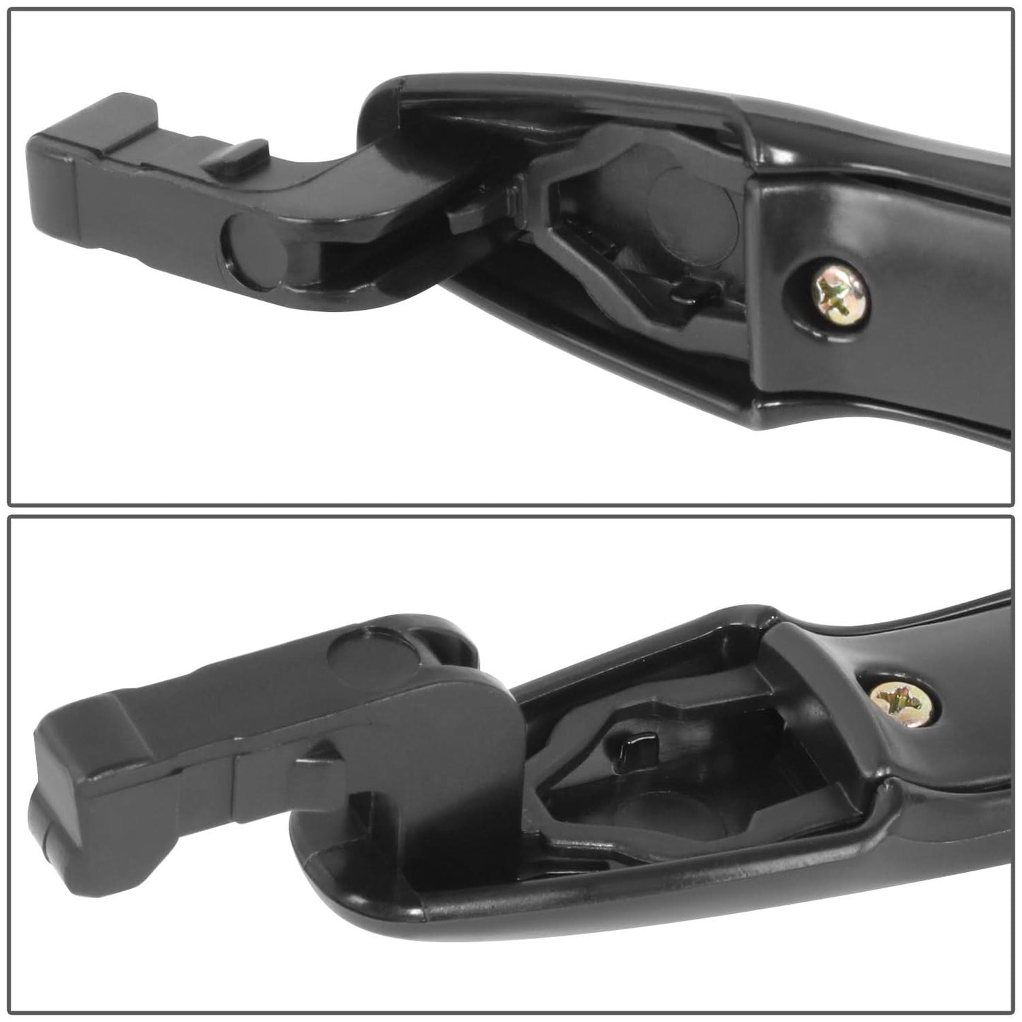 08-17 Mitsubishi Lancer Door Pull Handle w/ Cover & Key Hole Front Right