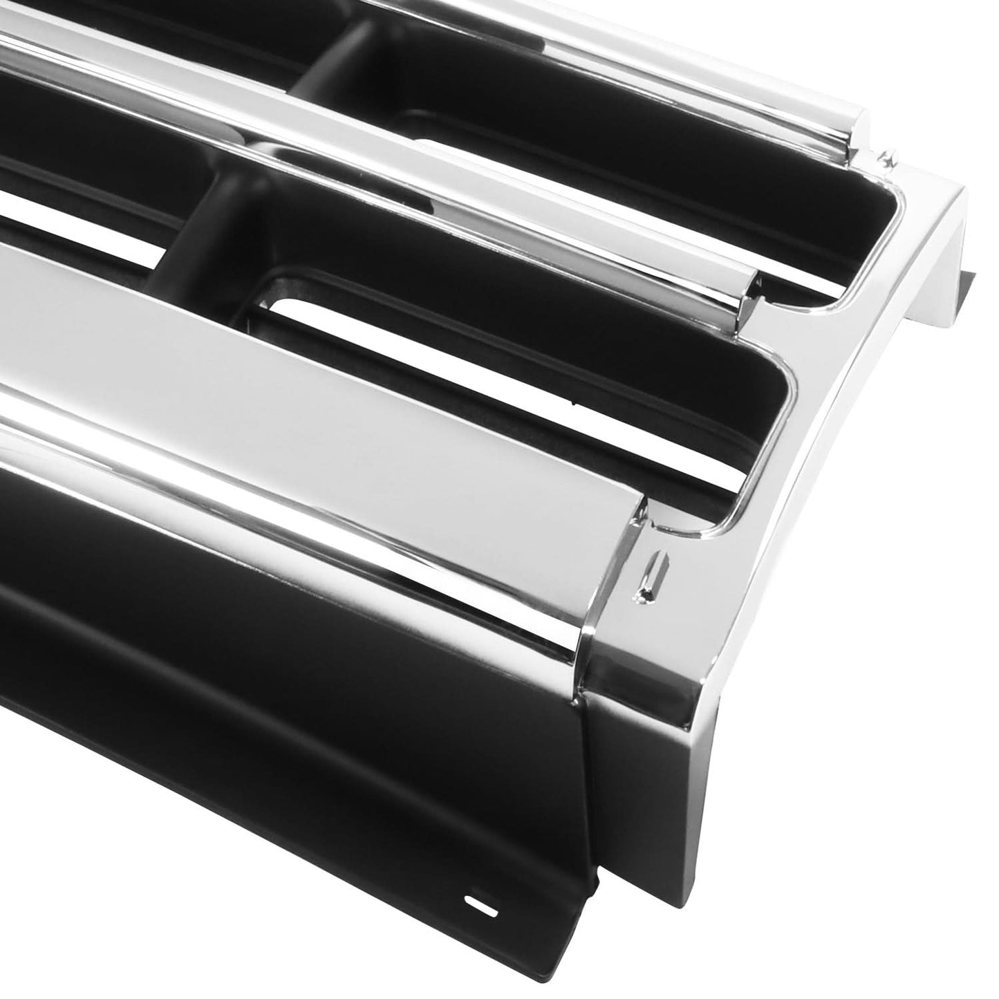 1987-1996 Dodge Dakota Chrome/Black Front Grille Assembly
