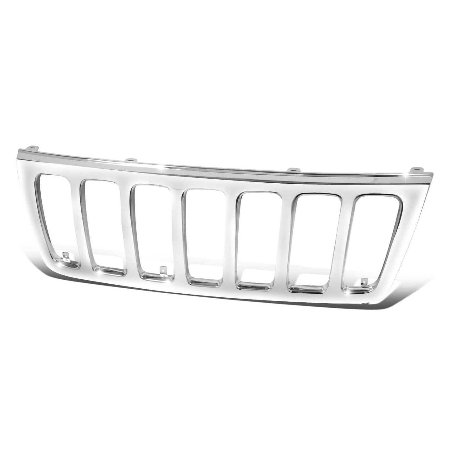 1999-2004 Jeep Grand Cherokee Laredo Style Chrome Grille Assembly