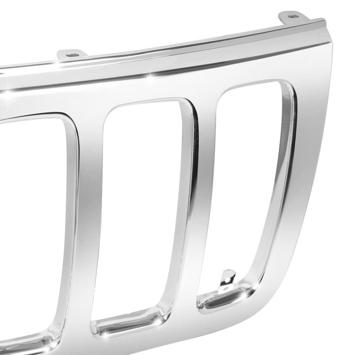 1999-2004 Jeep Grand Cherokee Laredo Style Chrome Grille Assembly