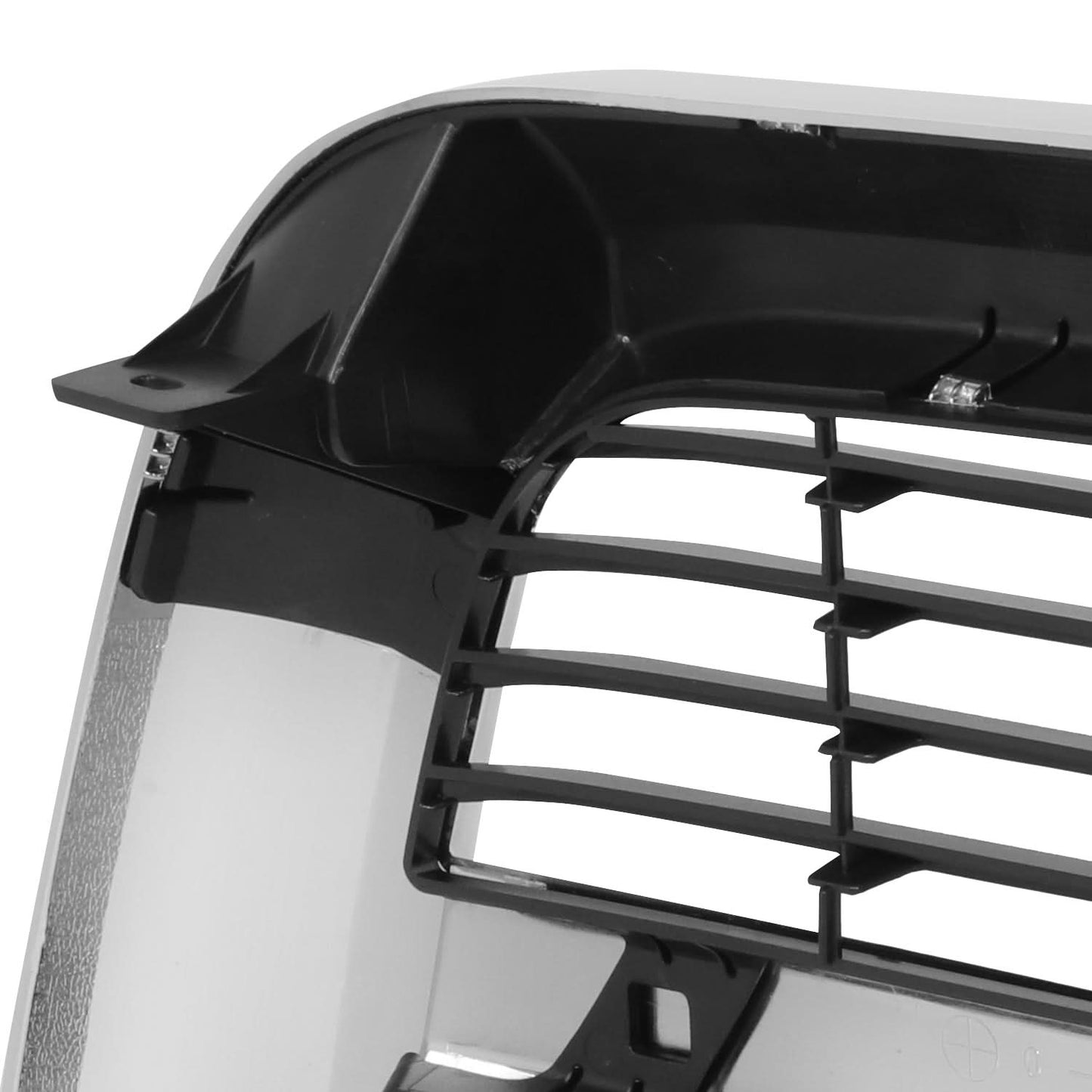 2009-2018 Dodge Ram Black w/ Chrome Frame Front Grille Assembly