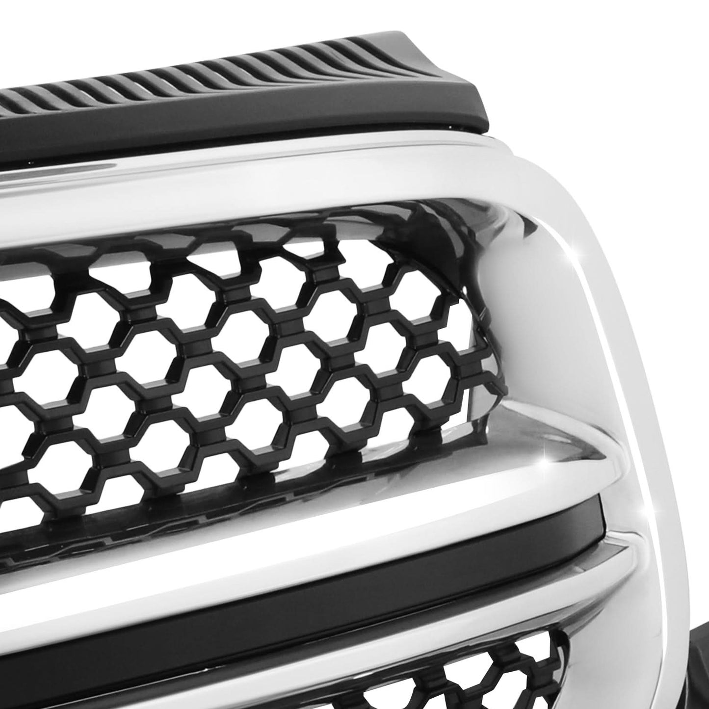 2011-2013 Dodge Durango Chrome Black Grille Assembly
