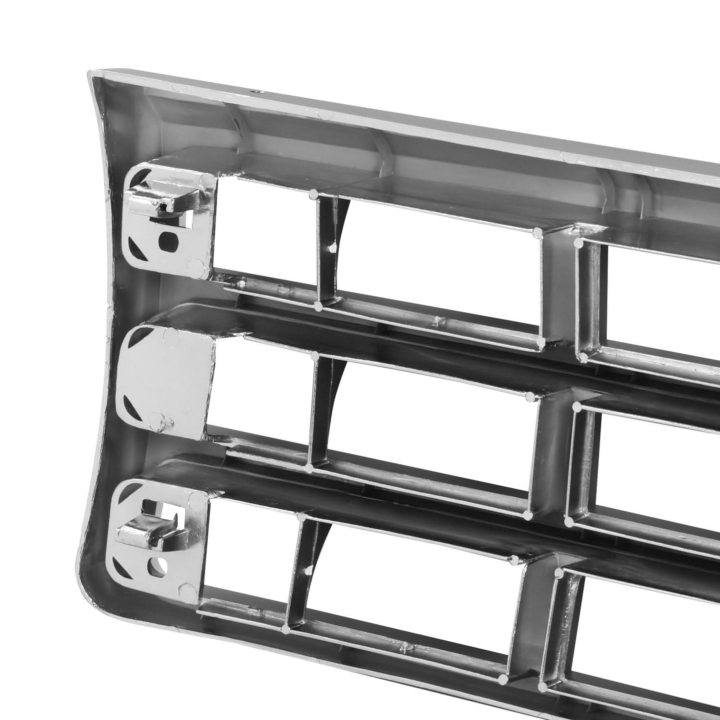 1987-1991 Ford F150 Chrome/Dark Argent Grille Assembly