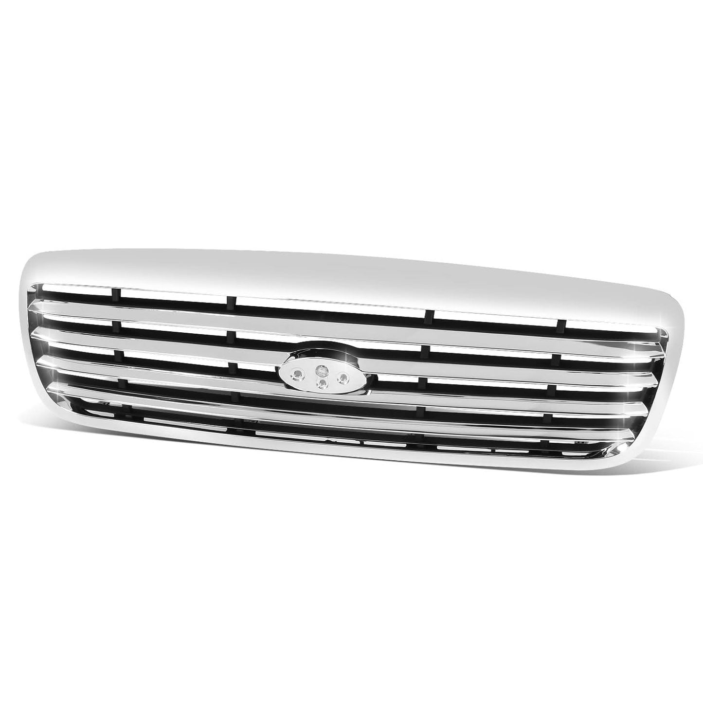 98-02 Ford Crown Victoria Chrome/Black Honeycomb Grille Assembly